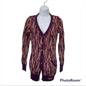 Authentic COOGI Cardigan Fitted Women's Sweater